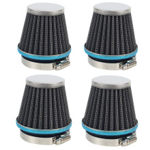 CQYD 4x 54mm Air Pod Inlaatfilters voor CB750 CB900 Kawasaki Kz1000 Suzuki Gs1100 hetzelfde geldt voor 52-58mm