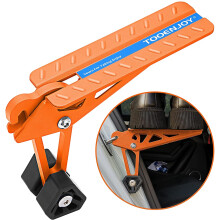 TOOENJOY Universal Fit Car Door Step, Foldable Roof Rack Door Step Up on Door Latch, Both Feet Stand Pedal Ladder