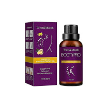 (30Ml Boxed) West & Month Hip Essential Oil Hip Skin Massage Oil Highlight Curve Body Care Essential Oil