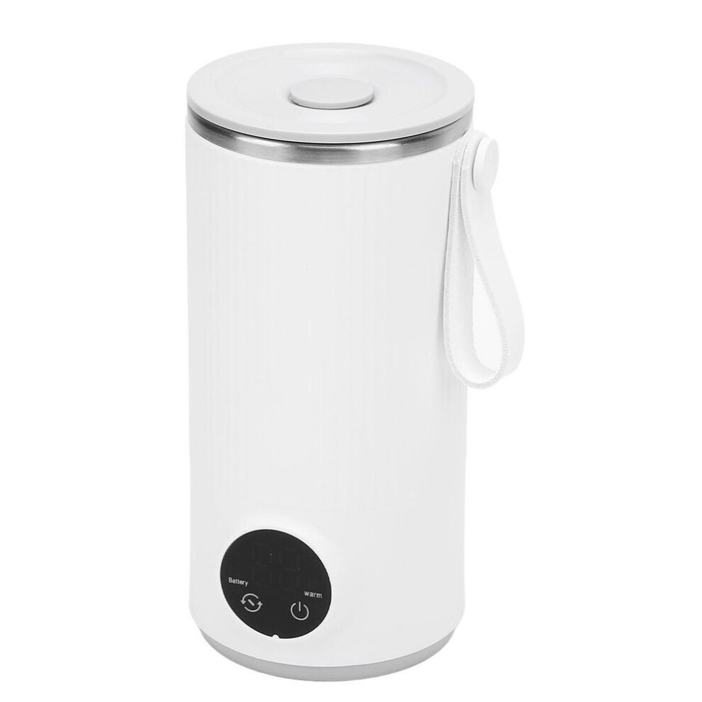 (EU PLUG) Cordless Portable Electric Kettle USB Charging 400ML Small Water Boiler for Tea Coffee Milk