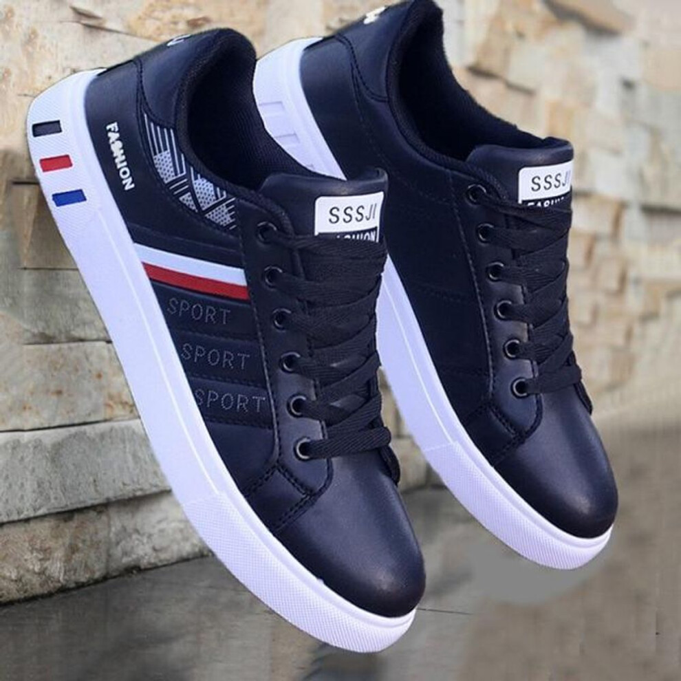 (black, 43) Maita White Vulcanized Tennis Boys Cheap Flat Comfortable Shoes Men Spring Autumn 2022 Fashion Sneakers Vulcanize Shoes
