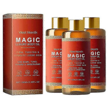 (3pcs)Magic Body Oil - 100ml, Plumps,Tightens,Firms and Hydrates Skin,Thighs and Tums
