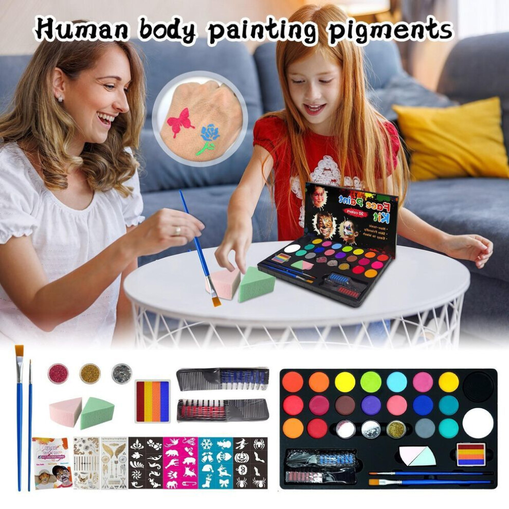 Body Painting Face Paint Set Hand-painted Body Cos Painting Material Set