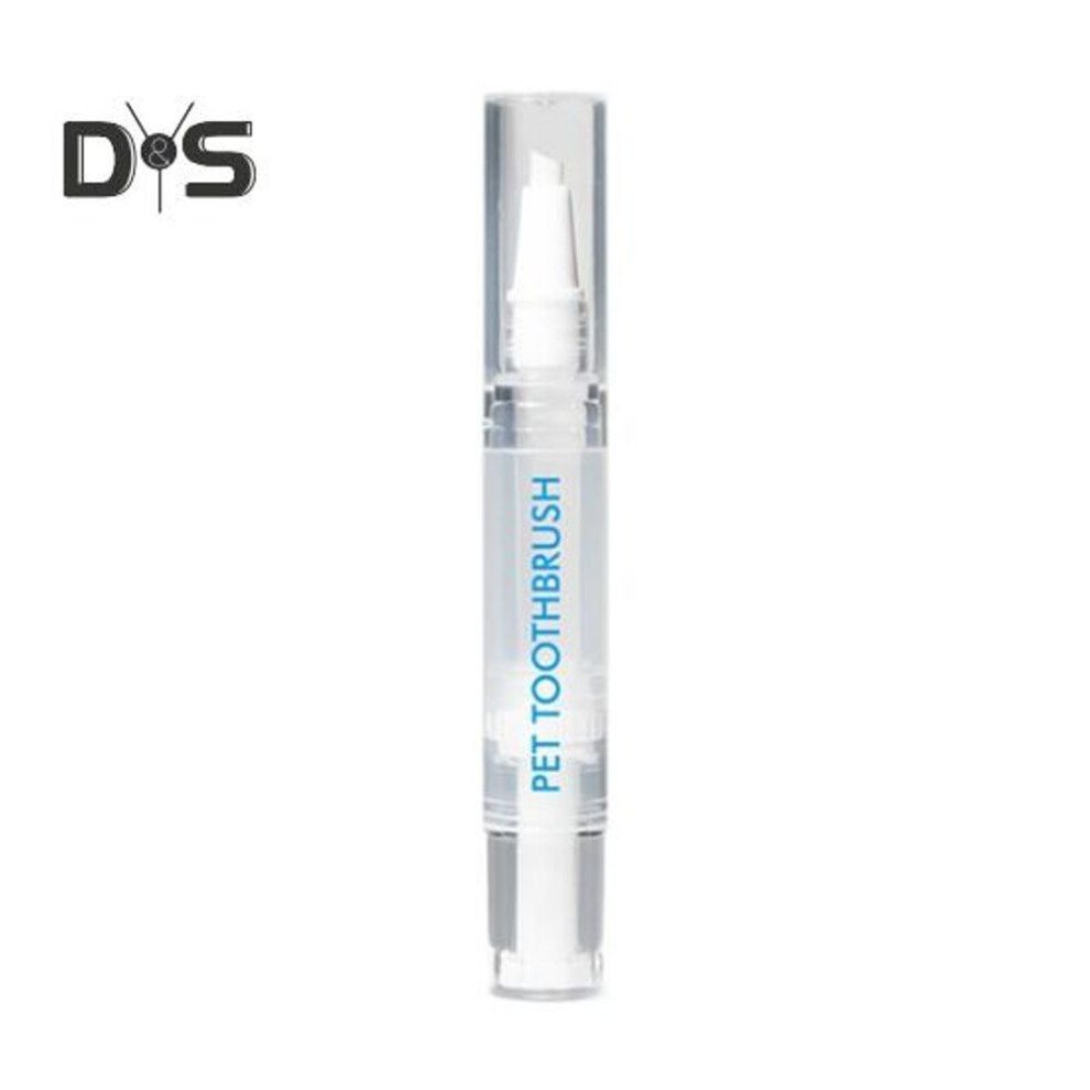 5ml Pet Toothbrush Pen Dog Teeth Cleaning Pen Tartar Remover Tool Pet Teeth Whitening Repairing Kit for Cats Dogs