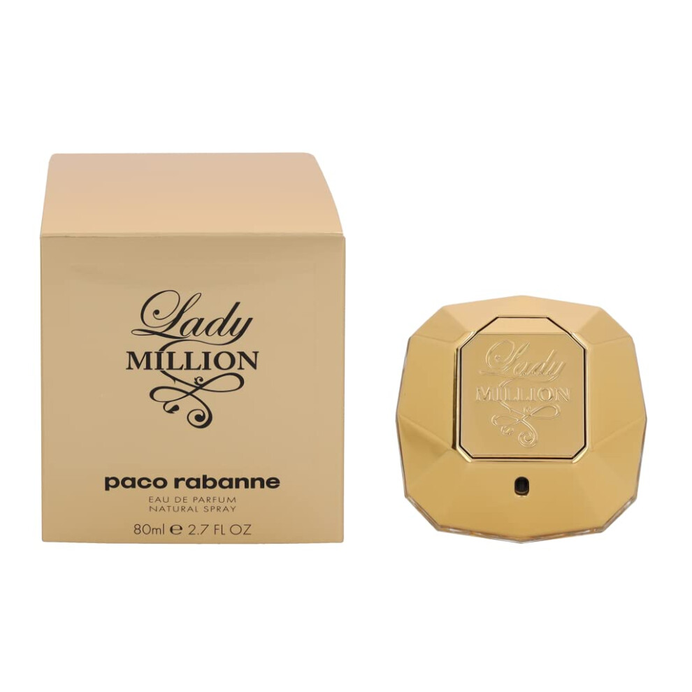 Lady Million by Paco Rabanne  2.7 oz Eau De Parfum Spray for Women