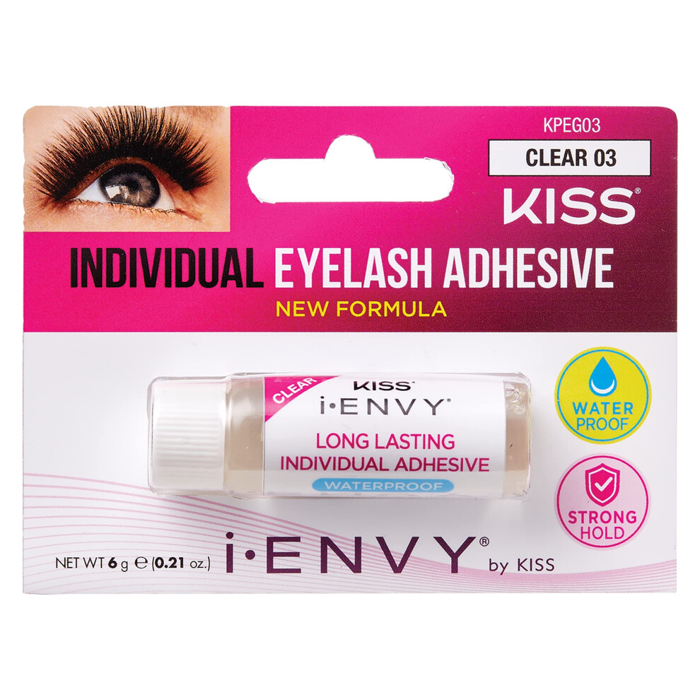 Ienvy Kiss I Envy Clear03 Individual Eyelash Adhesive 0.21Oz