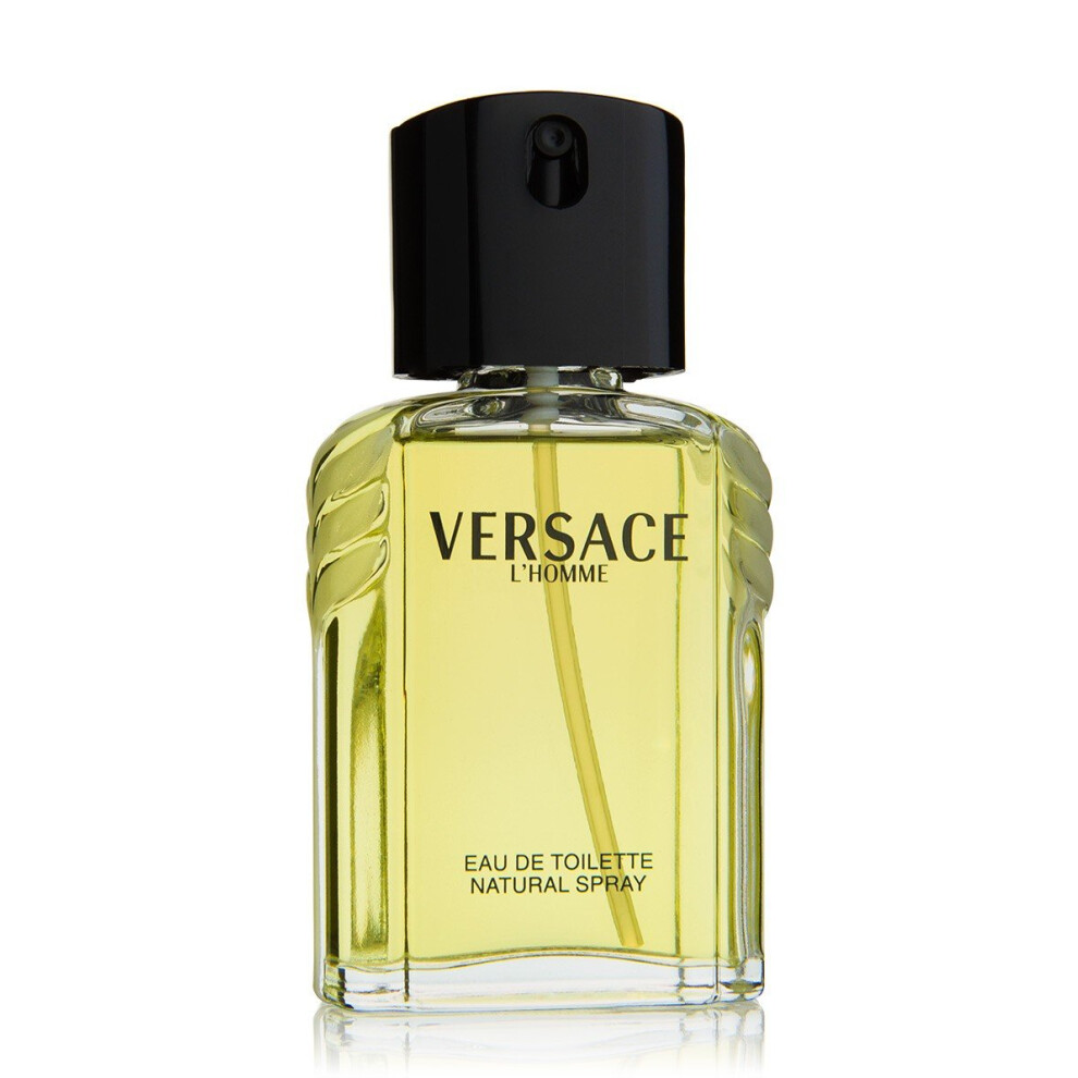 VERSACE Eau De Toilette Spray  Lhomme  3.4 Ounce