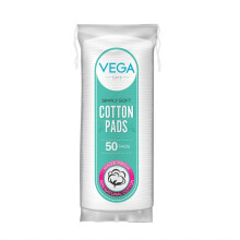 Vega bomuldspude (pakke med 50)