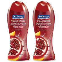 Gel douche Softsoap aux saveurs de grenade et de mangue juteuses 532 ml (lot de 2)