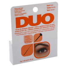 Duo Brush-On Striplash Adhesive Dark Tone 0.18 Ounce (5.3ml) (6 Pack)