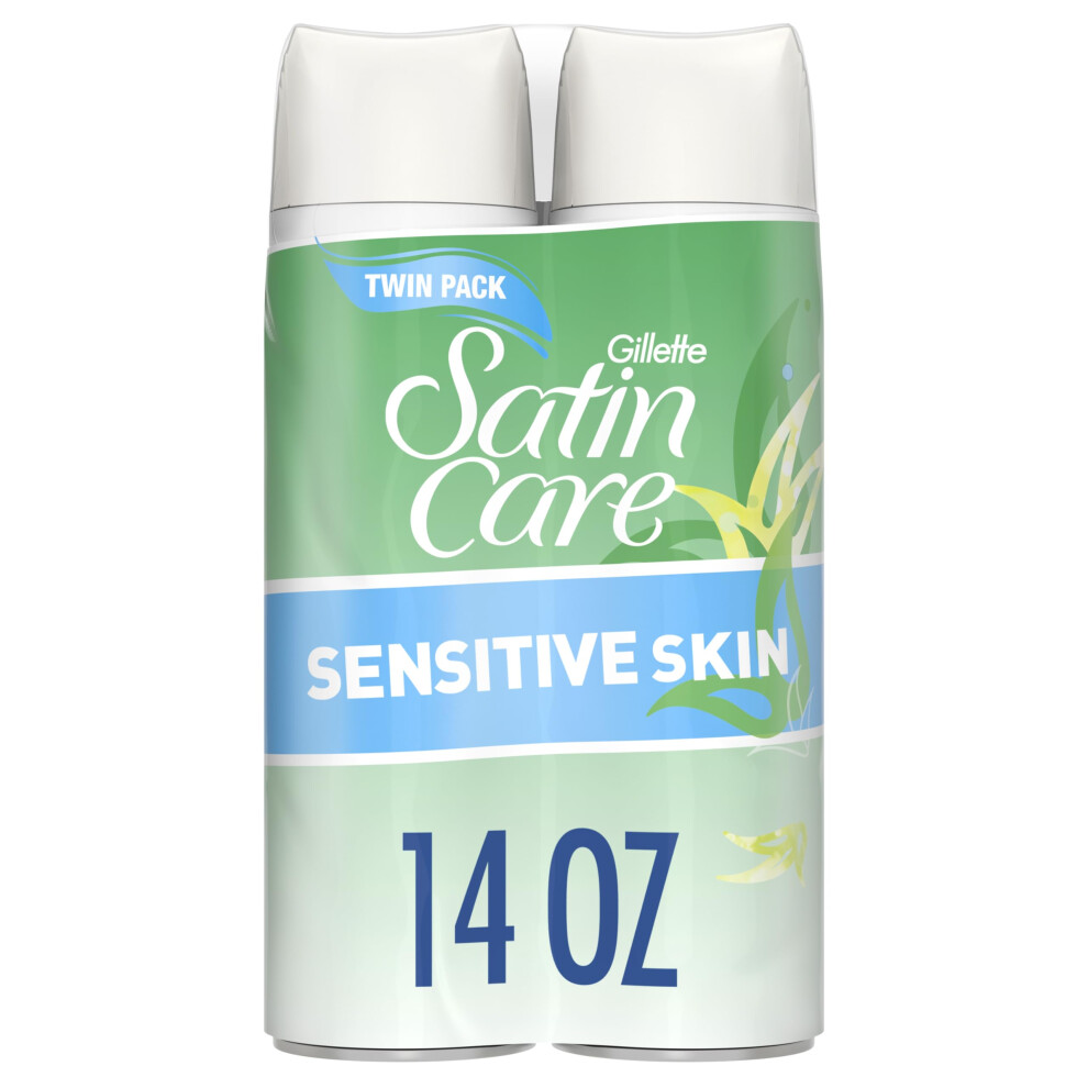 Photos - Hair Removal Cream / Wax Gillette Venus Satin Care Sensitive Skin Shave Gel for Women 7 ounce 2 count B0153AOA34 