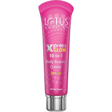 Lotus Herbals Make-up Xpress Glow 10 σε 1 Κρέμα Ομορφιάς με SPF 25 για Καθημερινή Χρήση (Royal Pearl 30g)