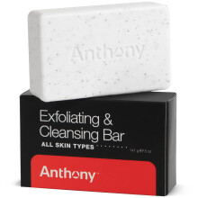 Anthony Exfoliating Soap Bar Grapefruit Scent 5 Oz - Indeholder agurkeekstrakt jojoba sheasm?r squalane & kokosolie til fugtgivende og eksfoliere