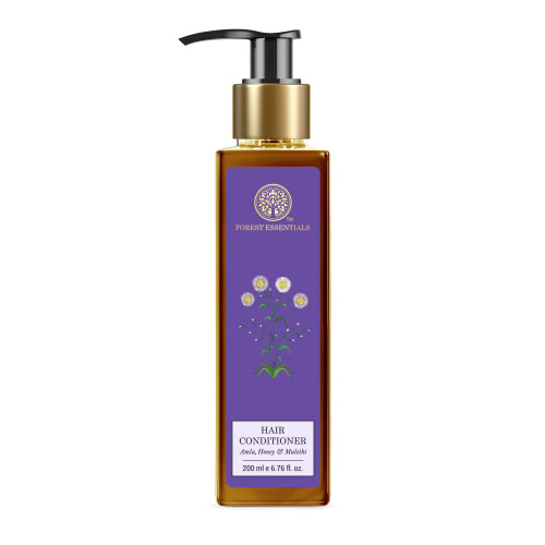Καθαριστικό μαλλιών Forest Essentials με μέλι Amla και μουλέθι 200ml