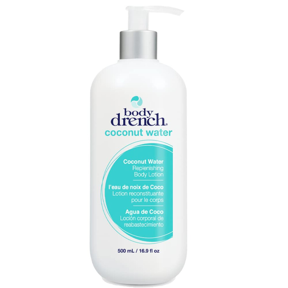 Ba O Corporal Body Drench Coconut Water Body Lotion - Hydrating & Moisturizing Skin Care Replenishing Coconut Lotion For Dry Skin 16.9 Fl Oz