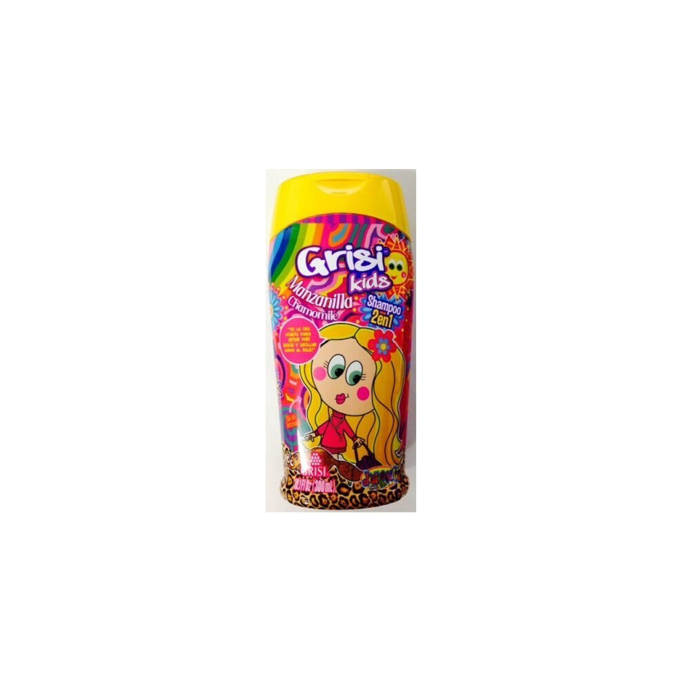 Grisi Kids Manzanilla Shampoo 2 In 1, 10Oz.per Bottle (2 Pack)