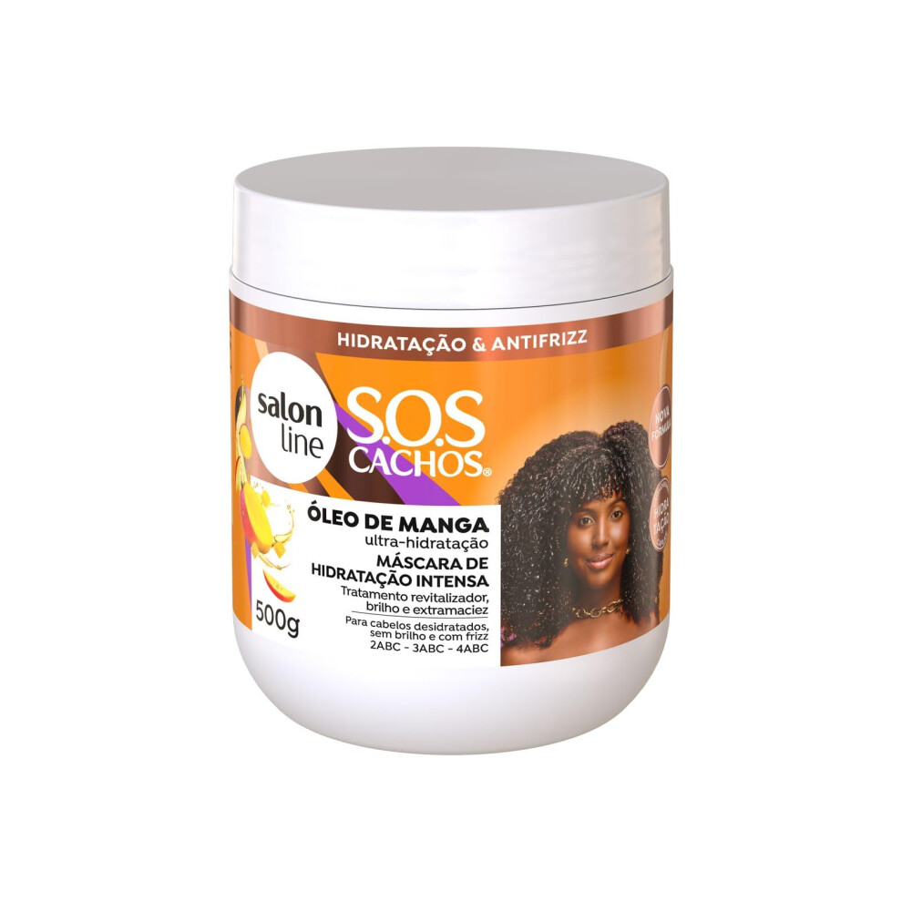 Salon Line Linha Tratamento (Sos Cachos) - Mascara De Hidratacao Intensa 500 Gr - (Salon Line Treatment (Sos Curls) Collection - Intensive Moisturizin