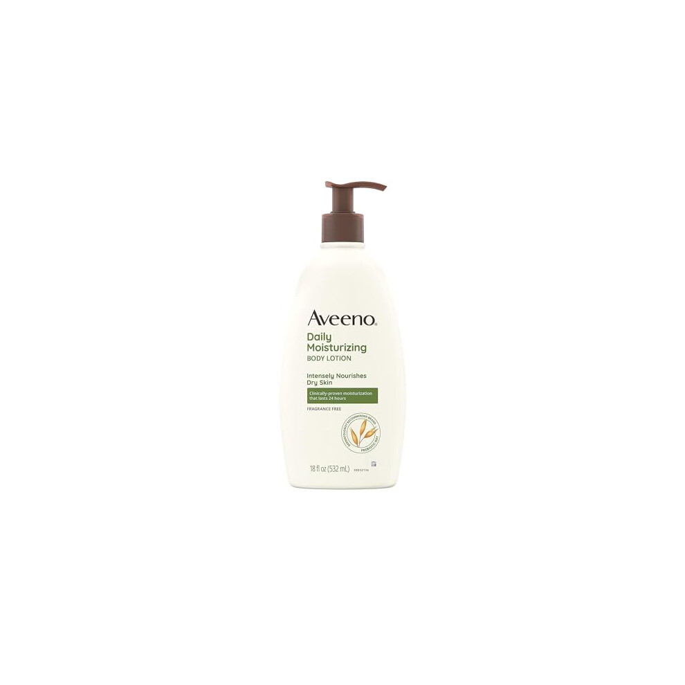 Aveeno Daily Moisturizing Lotion 18 oz (Pack of 4)