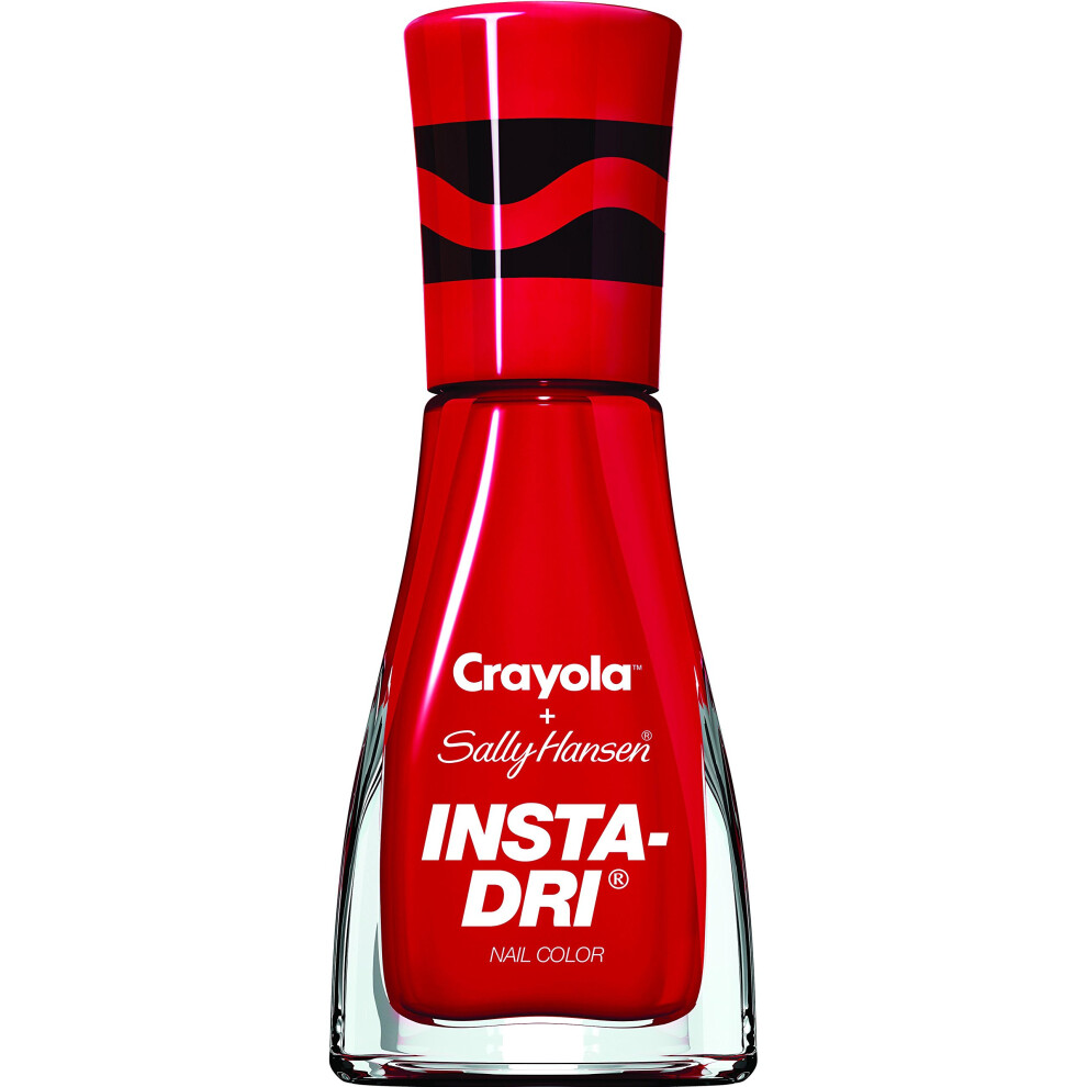 Sally Hansen Insta Dri Crayola Wild Strawberry  3 Oz  Pack Of 1