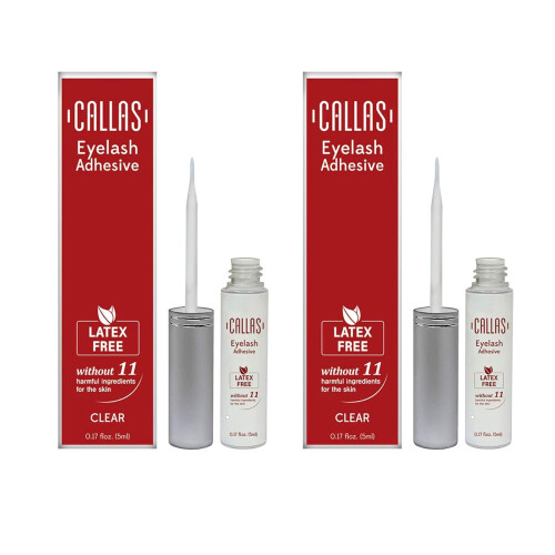 Wimpernkleber Klar (Latexfrei) 2 Sets