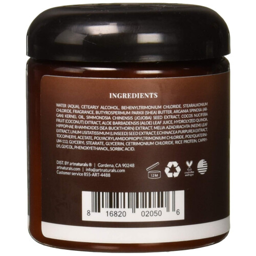 Artnaturals Μάσκα Μαλλιών με Αργκάν, 8 Οζ 1