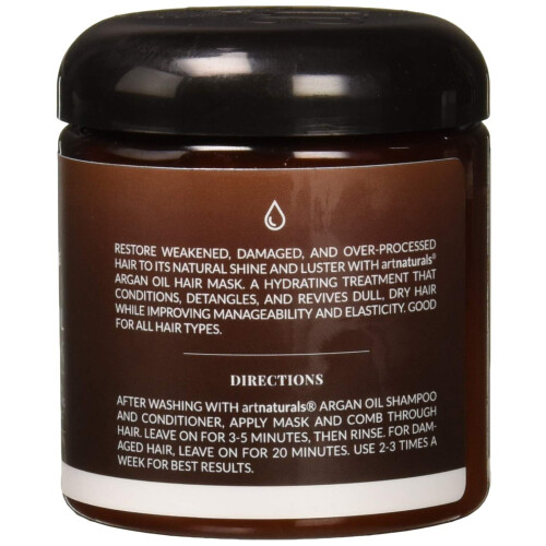 Artnaturals Μάσκα Μαλλιών με Αργκάν, 8 Οζ 2