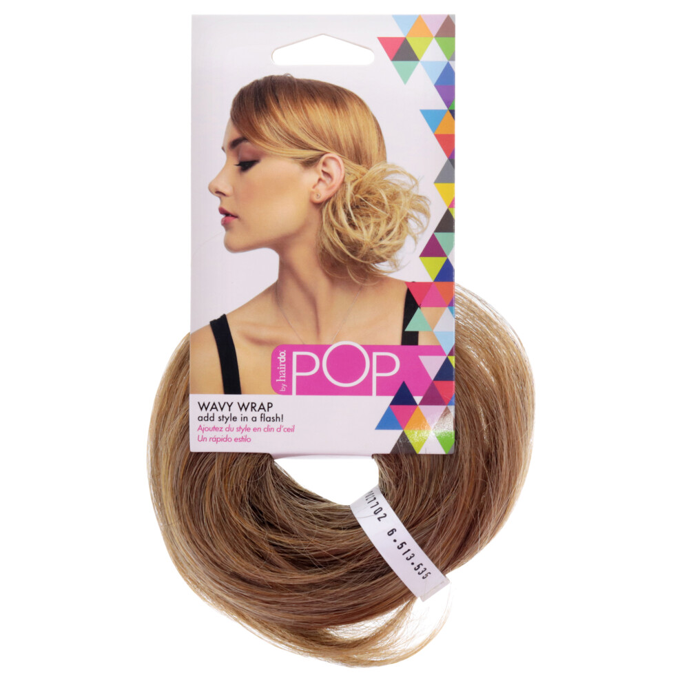 Penteado Pop Wavy Wrap - R1416t Buttered Toast By Hairdo For Women - 1 Pc Hair