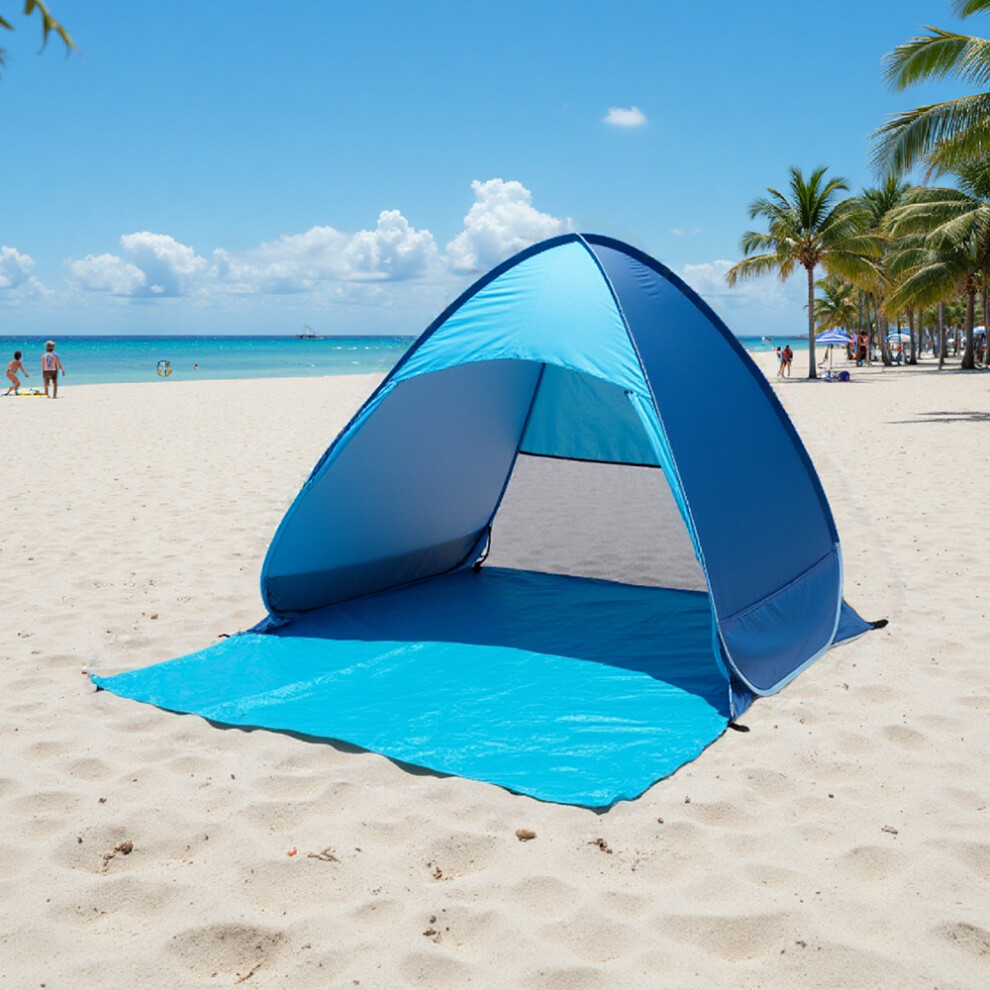 3-Person Foldable Pop Up Beach Tent