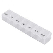 (02 C57) 3 Styles 7 Grids Pill Case  Mini 7 Days Weekly Medicine Tablet Dispenser Organizer Pill Box Splitters Pill Storage Organizer