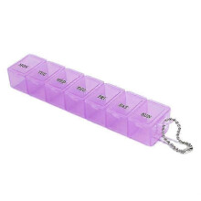 (01 B54) 3 Styles 7 Grids Pill Case  Mini 7 Days Weekly Medicine Tablet Dispenser Organizer Pill Box Splitters Pill Storage Organizer