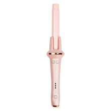 (Pink) Fully Automatic Curling Iron Artifact Electric Rotation Does Not Hurt Hair Perm Automatic Rotating Curling Iron