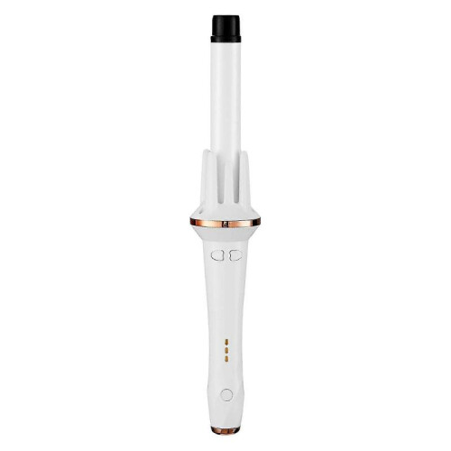 (White) Fully Automatic Curling Iron Artifact Electric Rotation Does Not Hurt Hair Perm Automatic Rotating Curling Iron