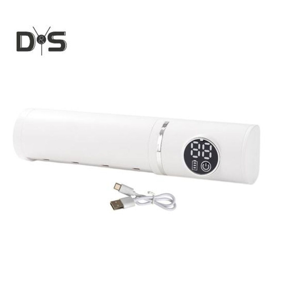 UV Toothbrush Sanitizer LCD Display 4 Slots USB Rechargeable Bathroom Wall Mounted Toothbrush Holder Electric Tooth Brush Cleaner
