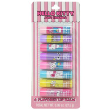 Balm Labial Aromatizado Hello Kitty e Amigos 8 Unidades
