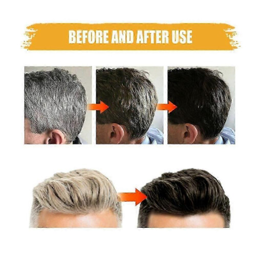 (3pcs)1-3Pcs Gray Hair Coverage Soap,Hair Darkening Compressed Shampoo Soap Bar 2