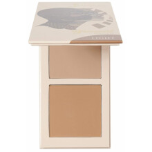 Juvia's Place Bronzed Duo Bronzer Light - Soft Matte Bronzer Contour proszek proszkowy proszek proszkowy dlugi proszek i zbudowany brazowy prosze