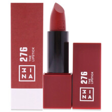3Ina The Lipstick - 276 Shiny Dusty Red for Women - 0.11 oz Lipstick