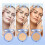 (03)Lady Face Setting Powder Full Coverage Matte Oil Control Long Lasting Waterproof Concealer Brighten Smooth Pressed Powder Makeup 3