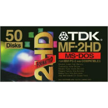 TDK 50-Pack 3,5"""" disketter forudformateret til pc