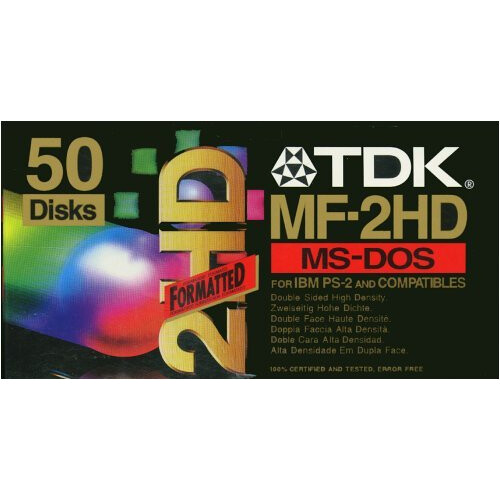 TDK 50-Pack 3.5" Δισκέτες Φλοππί για PC