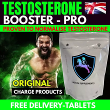 Testosterone Booster 180 Tablets for Libido, Strength & Hormone Health
