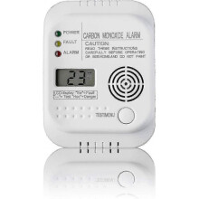 Carbon Monoxide Detector, Battery Powered, Gas Detector with Display And Temperature Gauge