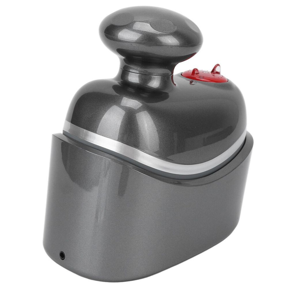 (gray, US Plug) Handheld Massage Machine High Frequency Vibration Relieve Fatigue IPX5 Waterproof Body Massager