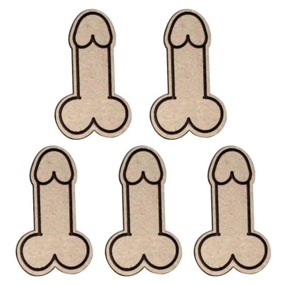 5pcs Wooden Penis Thread Bobbin Dick Floss Organizer Embroidery Sewing Crafts Thread Spool Holder Sewing Enthusiast Gag Gift