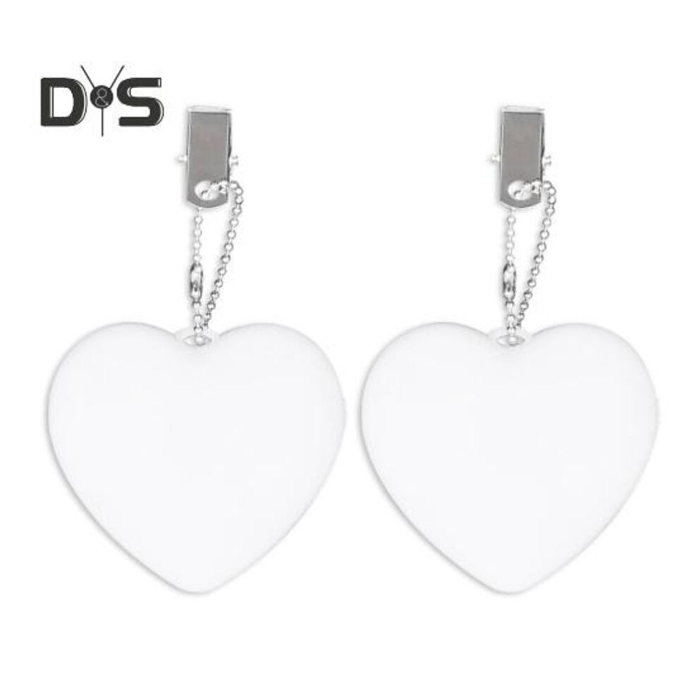 2pcs Purse Lights Handbag Lamps Super Bright Mini Size Portable Battery Powered Heart Shape Bag Lights Handbag Purse Lamps