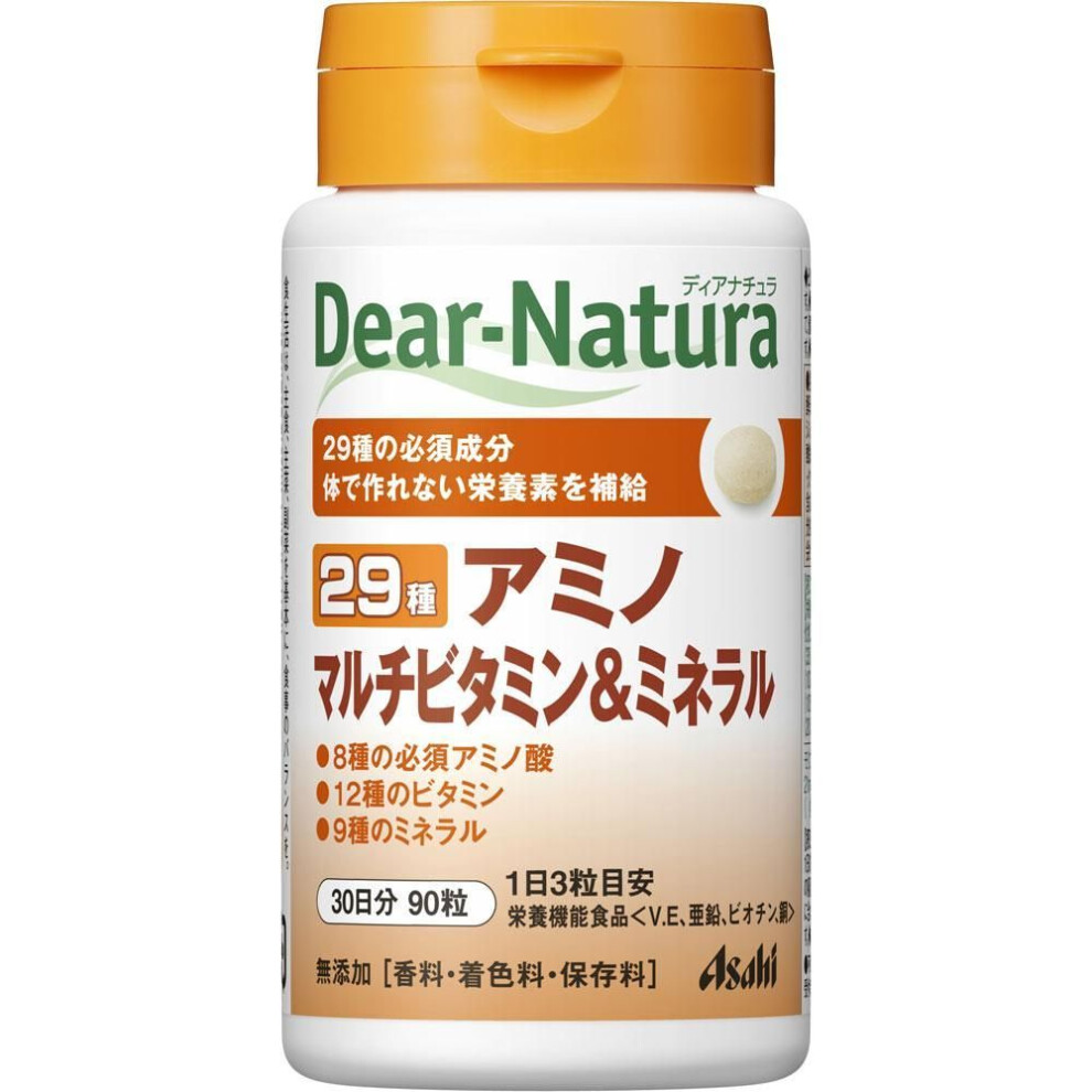 Asahi Dear-natura 29 Amino Multivitamin & Mineral 90 Capsules Comprehensive Vitamins Vitamins Comprehensive Vitamins