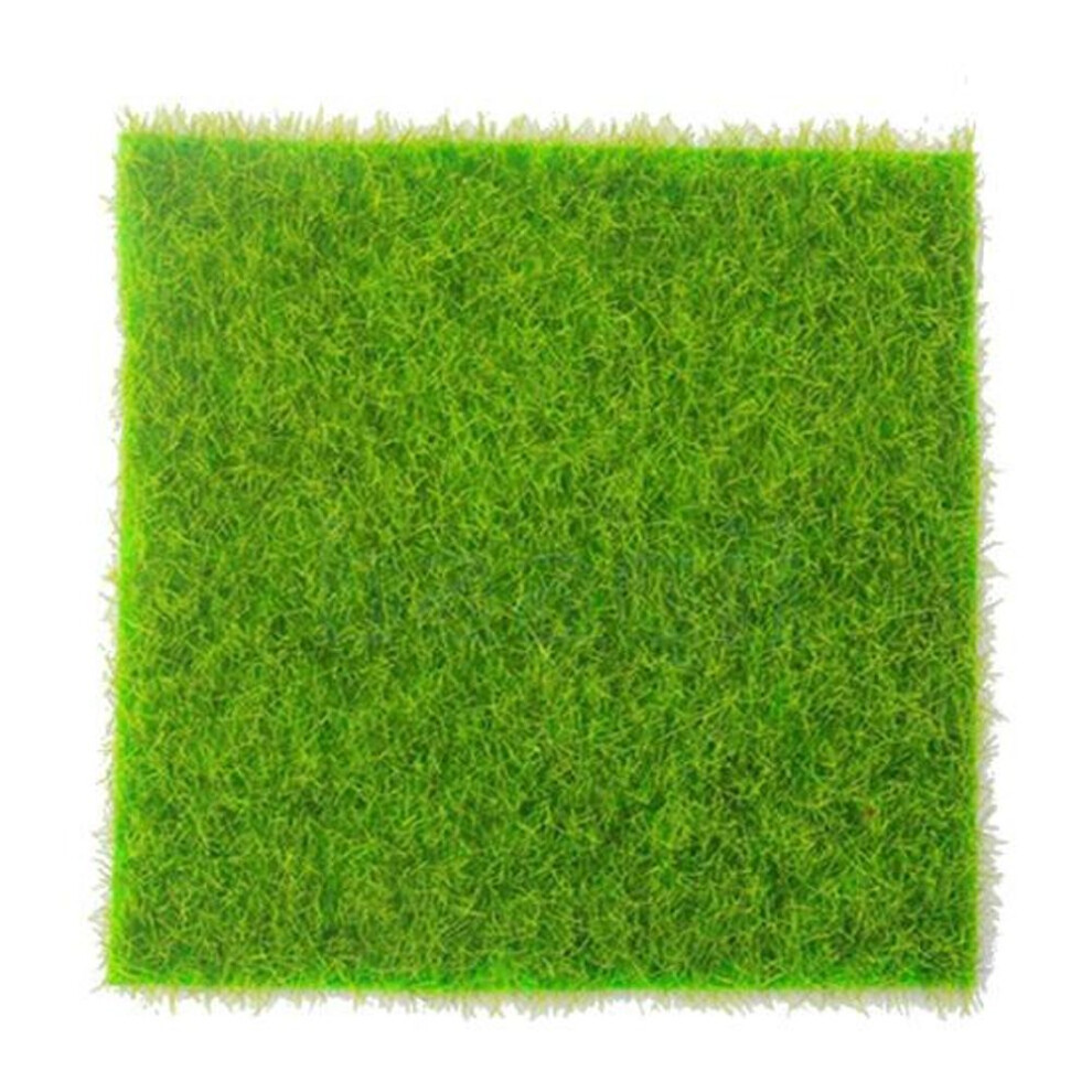DYS Artificial Grass Fake Lawn Miniature Dollhouse Decor Home Garden Ornament