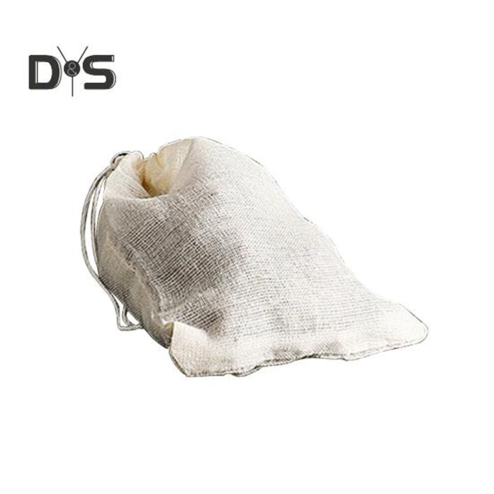 50 Pcs Spice Bags For Cooking Soup Reusable Drawstring Bag Tea Bags Unbleached Cheesecloth Bag For Straining Making Tea