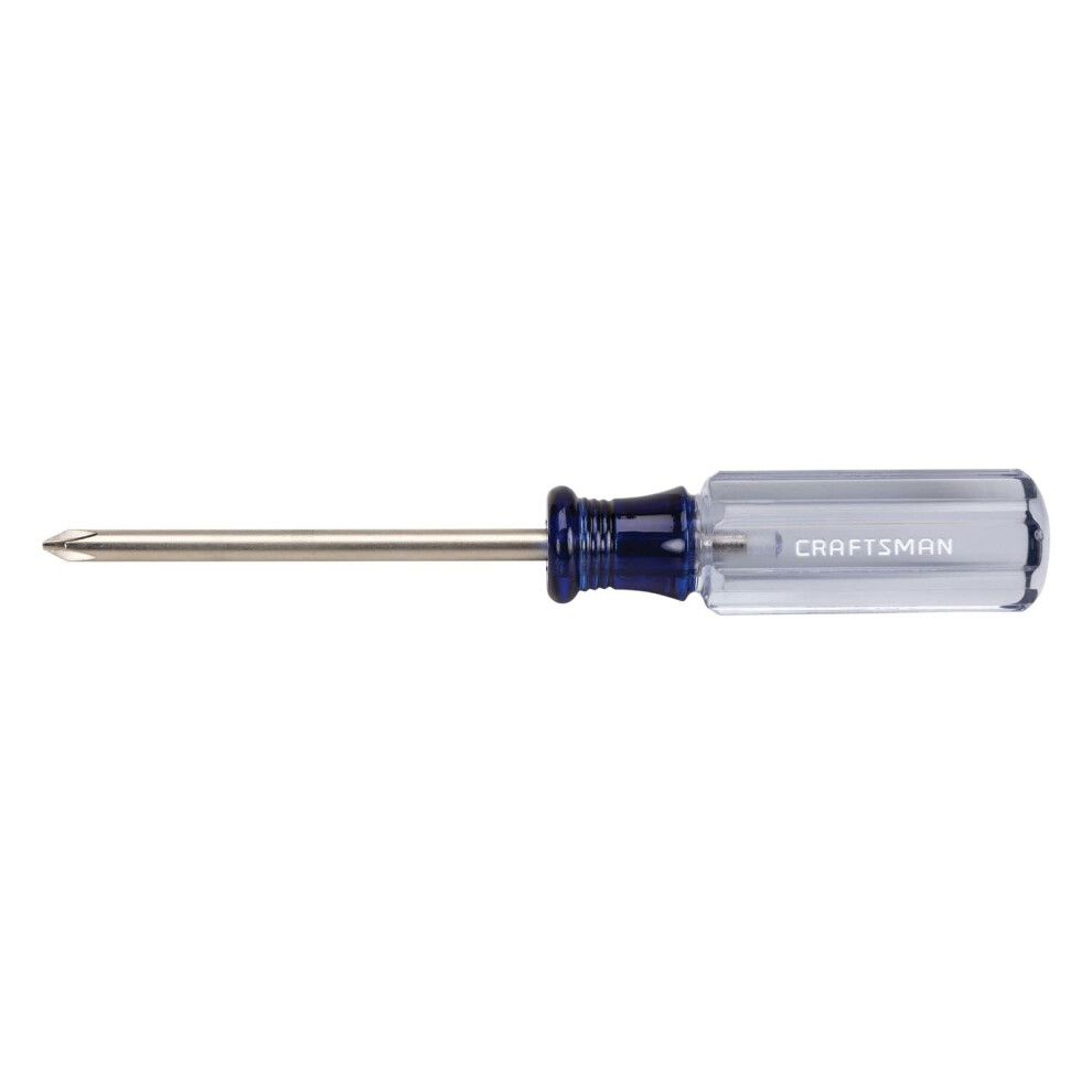 CRAFTSMAN Phillips Screwdriver #1 x 3 in.  Acetate Handle (CMHT65002)-image-OPC-PFRRT2D-NEW