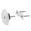 UniGreen Universal Tub Overflow Faceplate  Polished Chrome  Solid Brass Construction One Hole 1